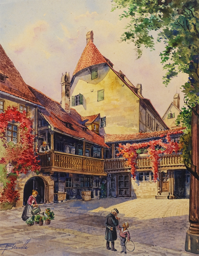 F. Steudle, Hofansicht