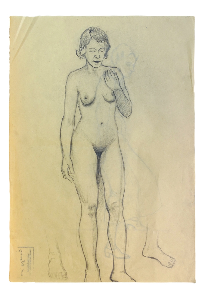 Andreas Gering, Frauenakt Studie