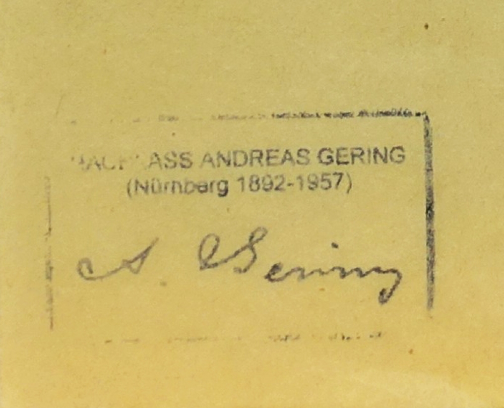 Andreas Gering, Frauenakt Studie