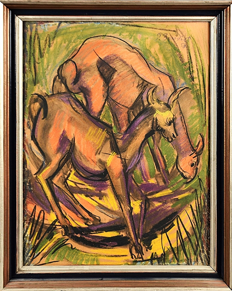 Paul B. Benedict, Zwei Ziegen