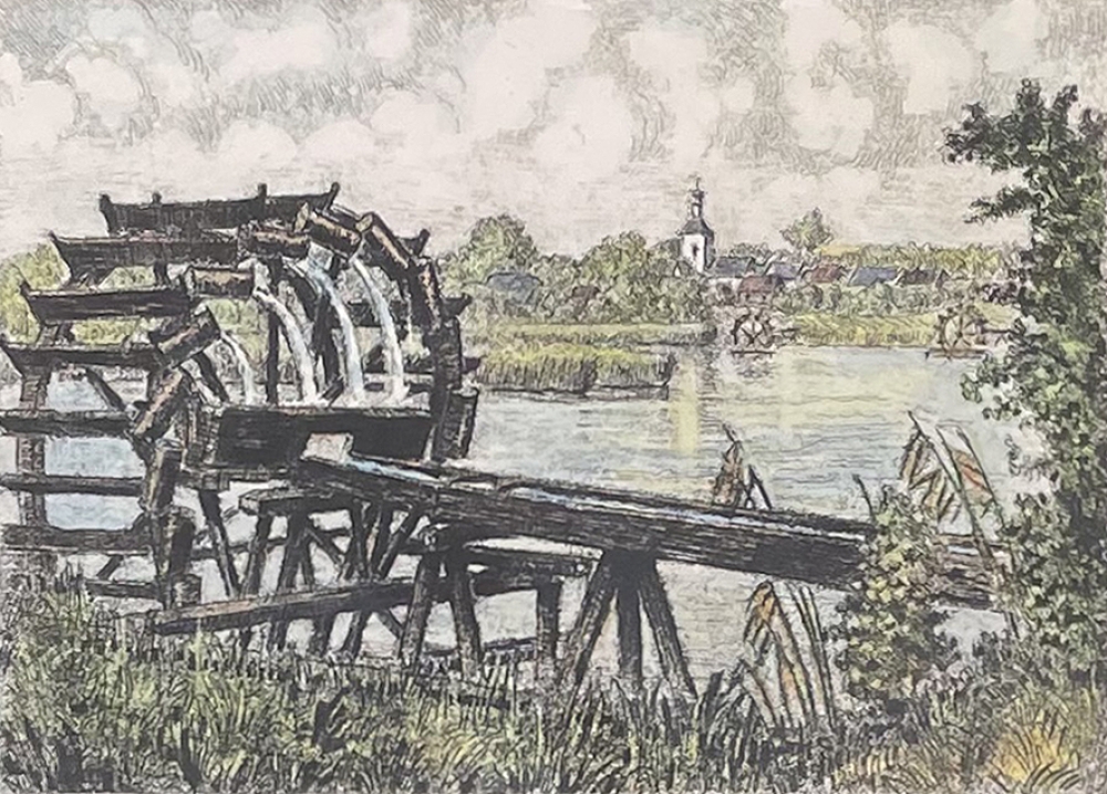 Bühring, Mögeldorfer Wasserräder