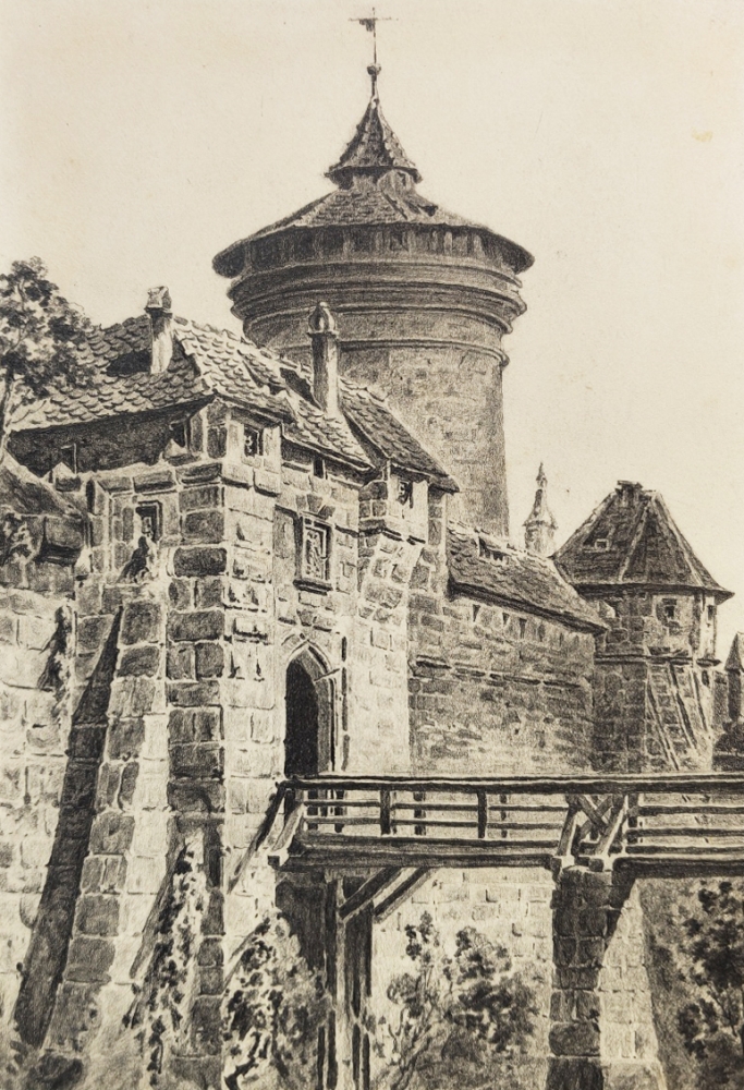 Eduard Schotte, Frauentorturm Nürnberg