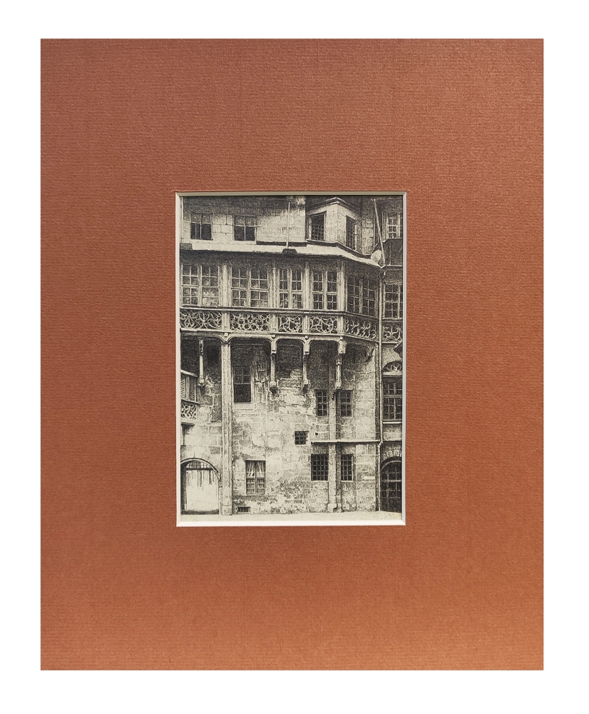 Eduard Schotte, Hofgalerie von Hans Beheim im Großen Rathaushof Nürnberg