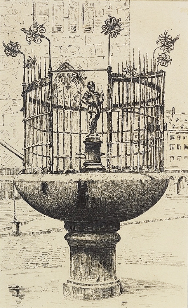 Eduard Schotte, Nuremberg, Goose Man Fountain