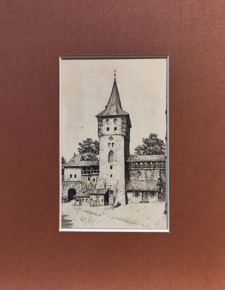 Eduard Schotte, Nürnberg, Tiergärtnertorplatz und Tiergärtnertorturm