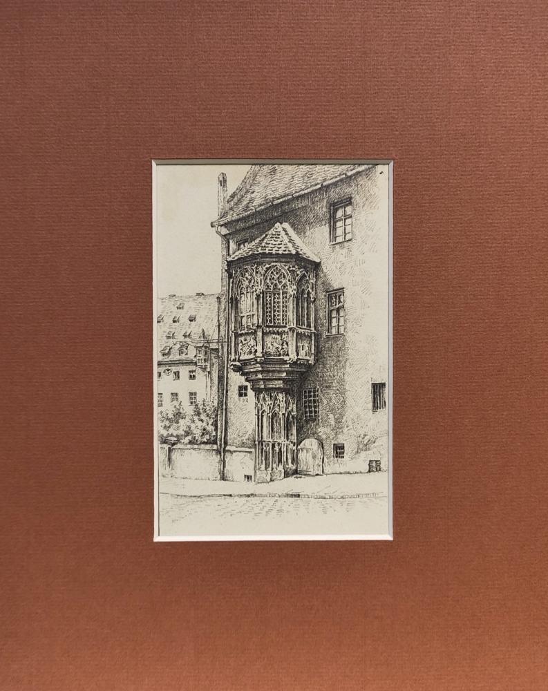 Eduard Schotte, Nürnberg, Chörlein am Sebalder Pfarrhof