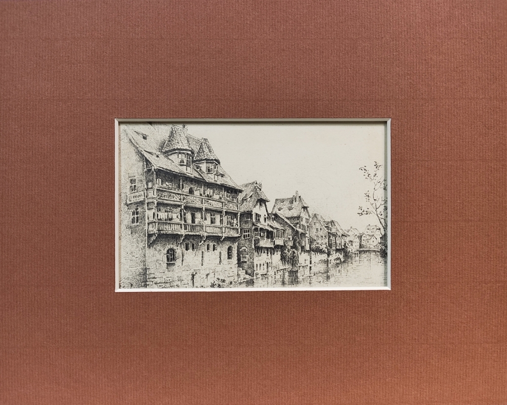 Eduard Schotte, Nürnberg, Goldenes Haus an der Pegnitz