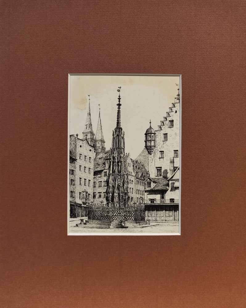 Eduard Schotte, Nürnberg, Schöner Brunnen