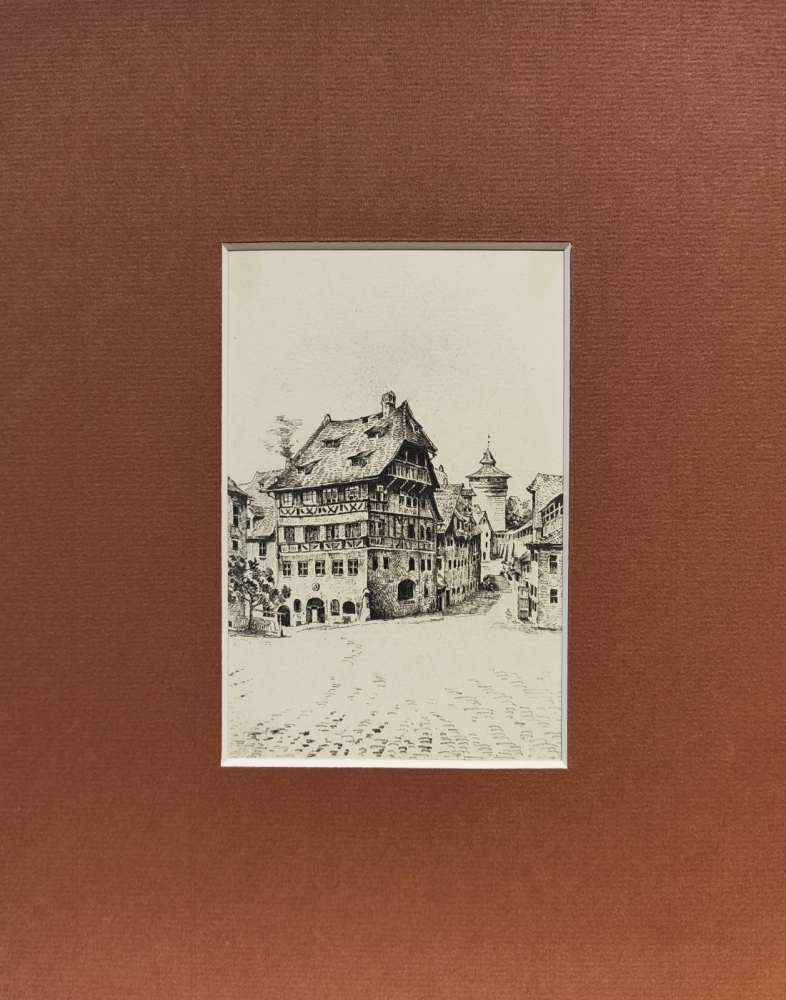 Eduard Schotte, Nürnberg Dürerhaus und Neutorturm