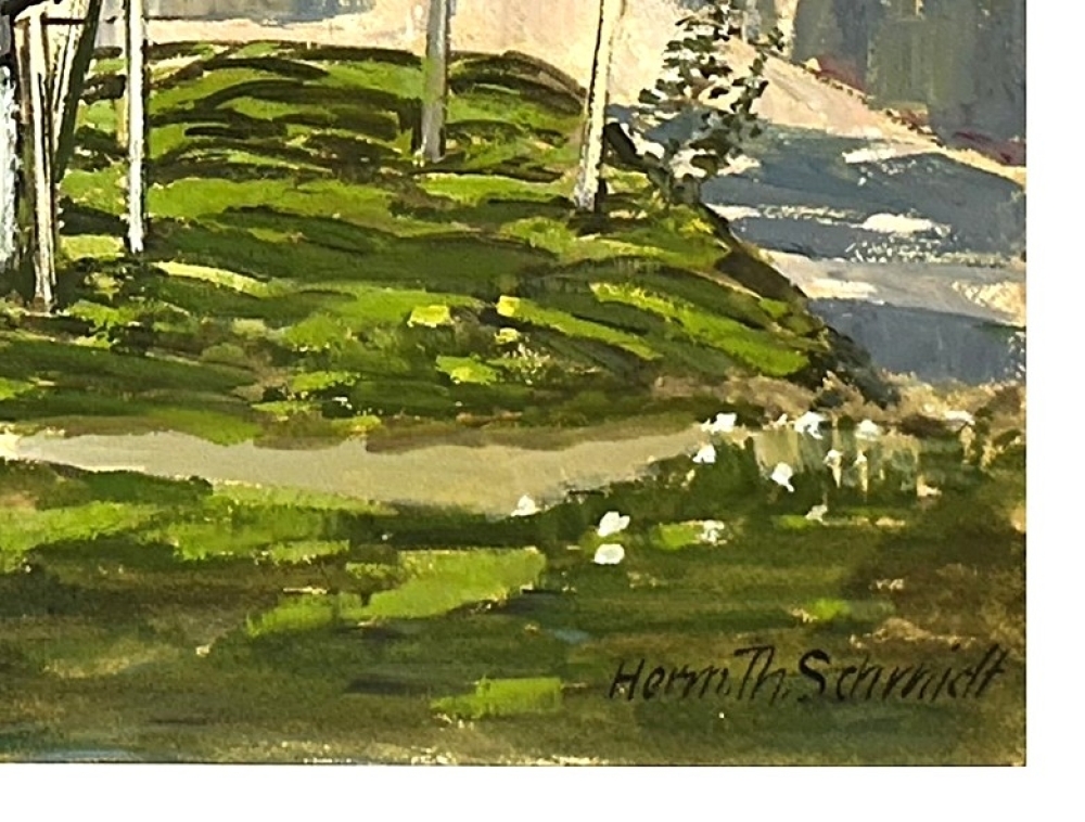 Hermann Thomas Schmidt, Vorstadt Garten Nürnberg