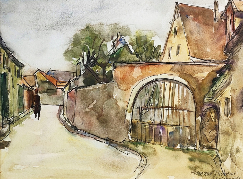 Hermann Thomas Schmidt, Straßenansicht