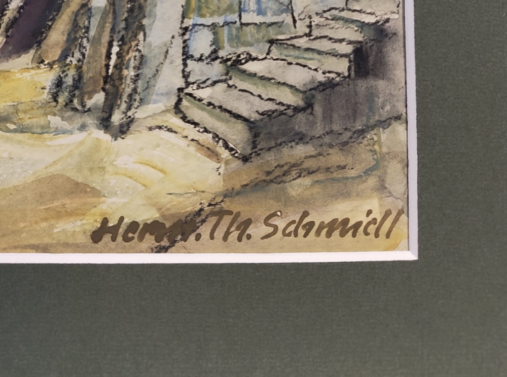 Hermann Thomas Schmidt,  Straßenansicht Pappenheim