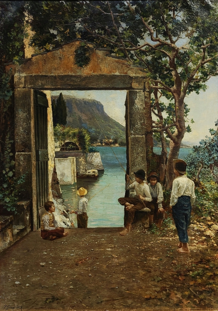 Peter Conrad Schreiber, Boys fishing