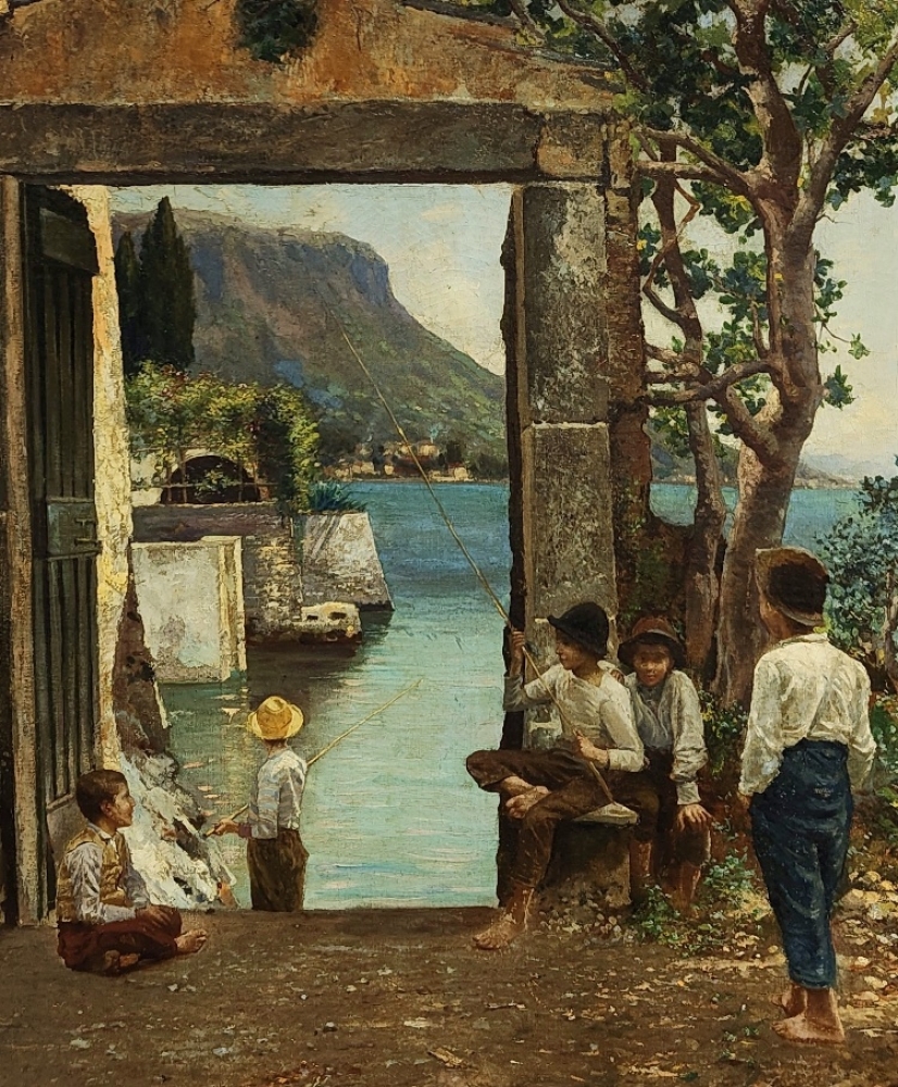 Peter Conrad Schreiber, Boys fishing