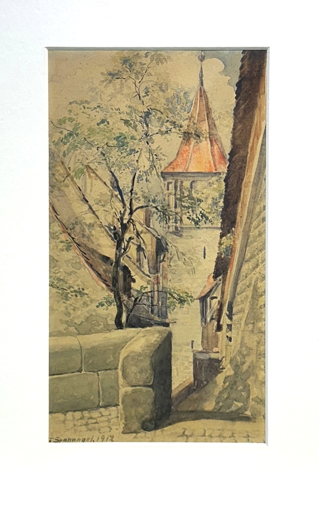 F. Spannagel, Nürnberg am Ölberg