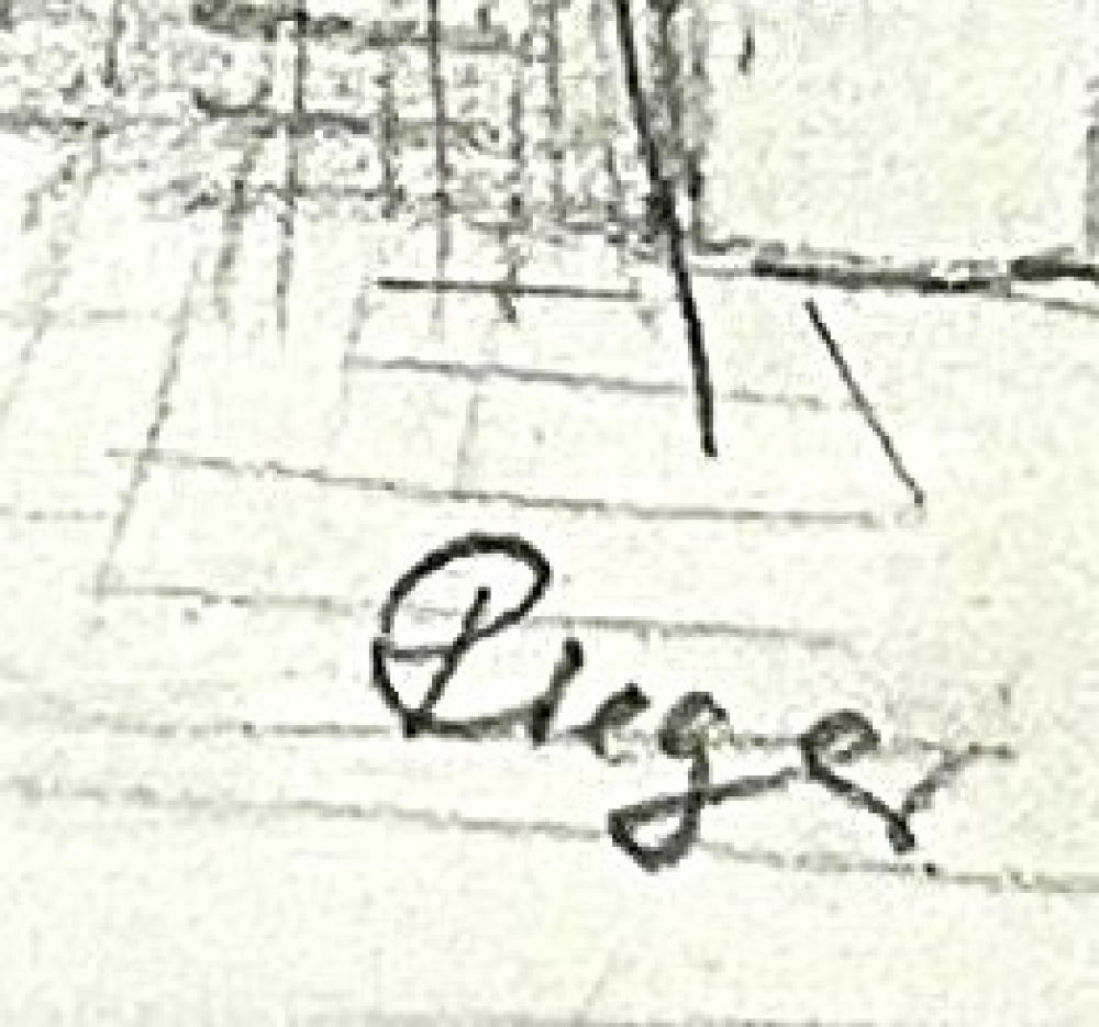 Ruth Rieger, Nuremberg at the King door wall train station