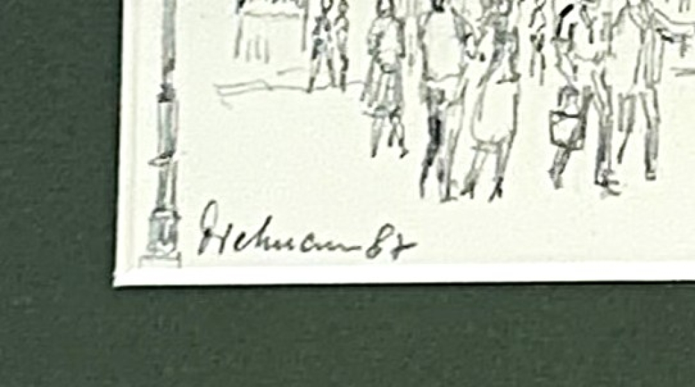 Alfred Karl Dietmann, Nürnberg Burgblick von St. Lorenz