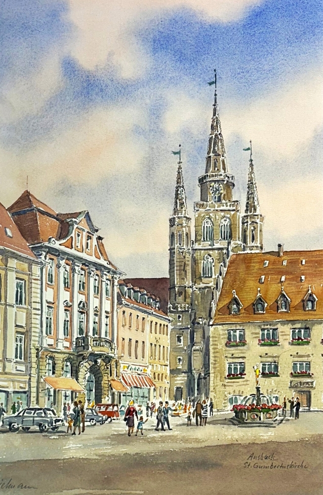 Alfred Karl Dietmann, Ansbach St. Gumbertuskirche