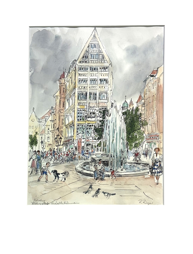 Ruth Rieger, Nürnberg Knöpfleinbrunnen