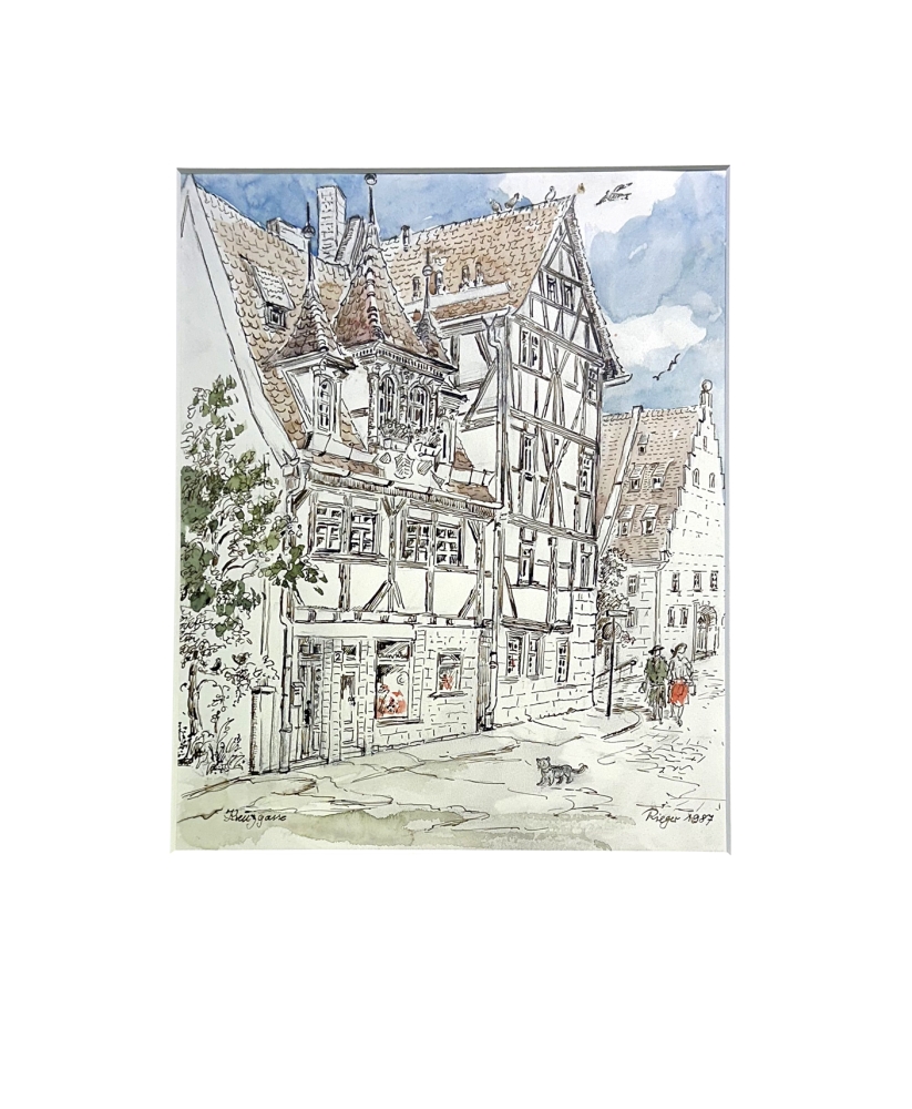 Ruth Rieger, Nuremberg Cross road