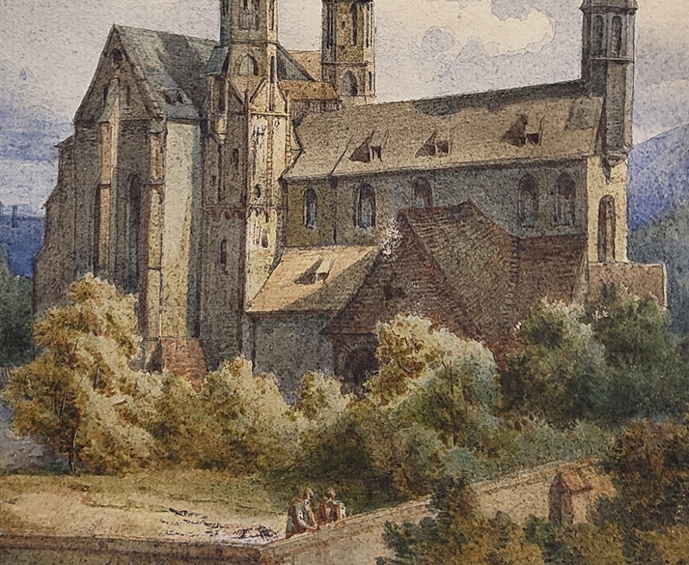 August Christian Geist, St. Burkard in Würzburg 1853