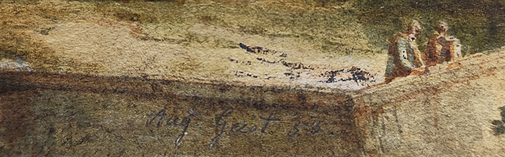 August Christian Geist, St. Burkard in Würzburg 1853