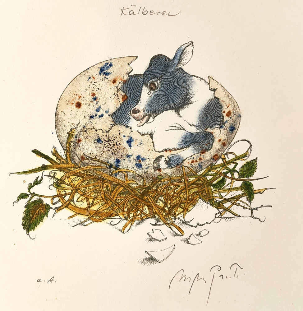 Michael Mathias Prechtl, Kälberrei für Hans Sachs 1976