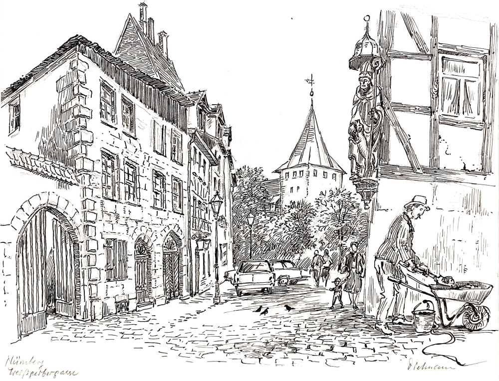 Alfred Karl Dietmann, Nürnberg - Weissgerbergasse