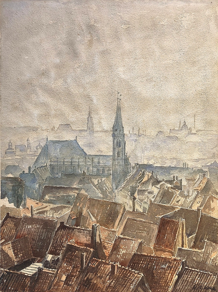 Dr. A. Koch, Nürnberg, St. Sebalduskirche mit Burgviertel