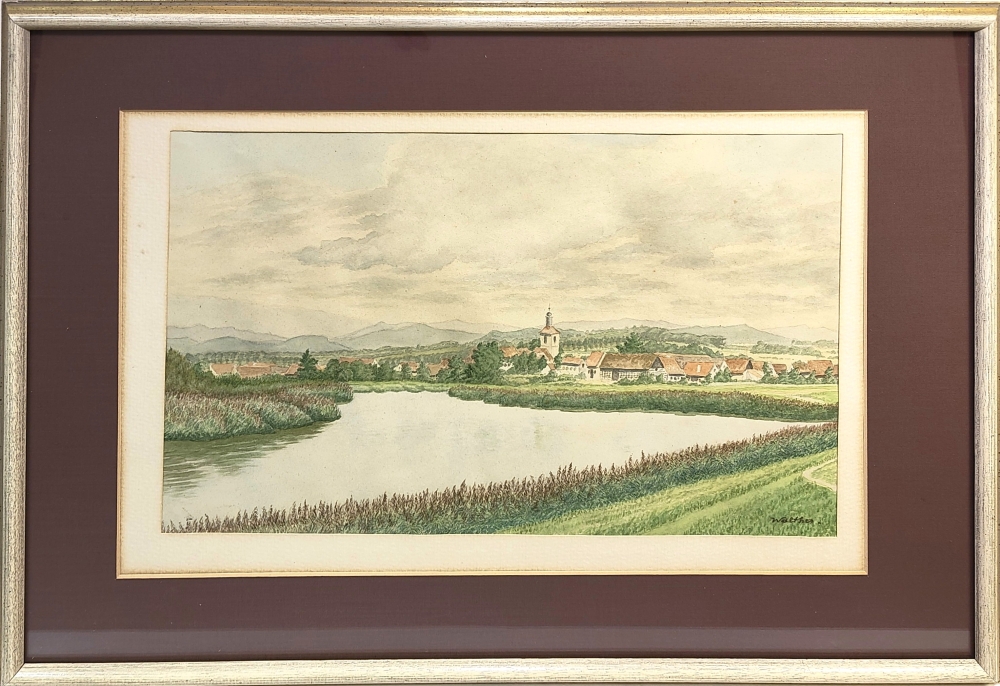 Walther, Dorf am Fluss