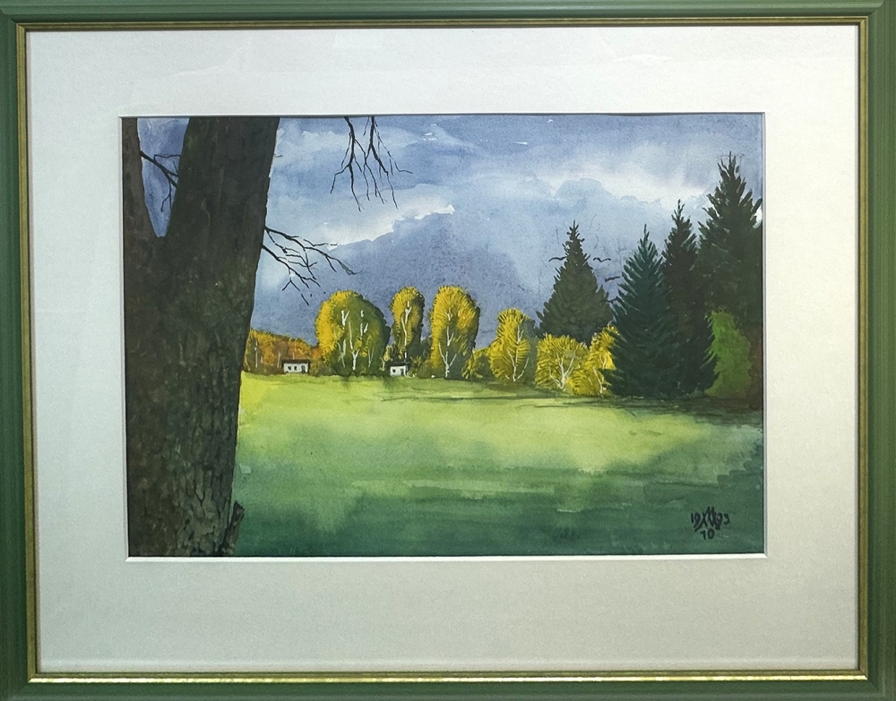 Wilhelm Matschak, Herbst bei Rohr