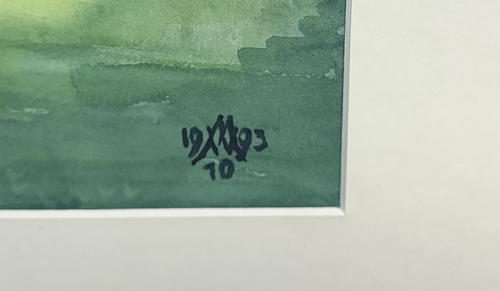 Wilhelm Matschak, Herbst bei Rohr