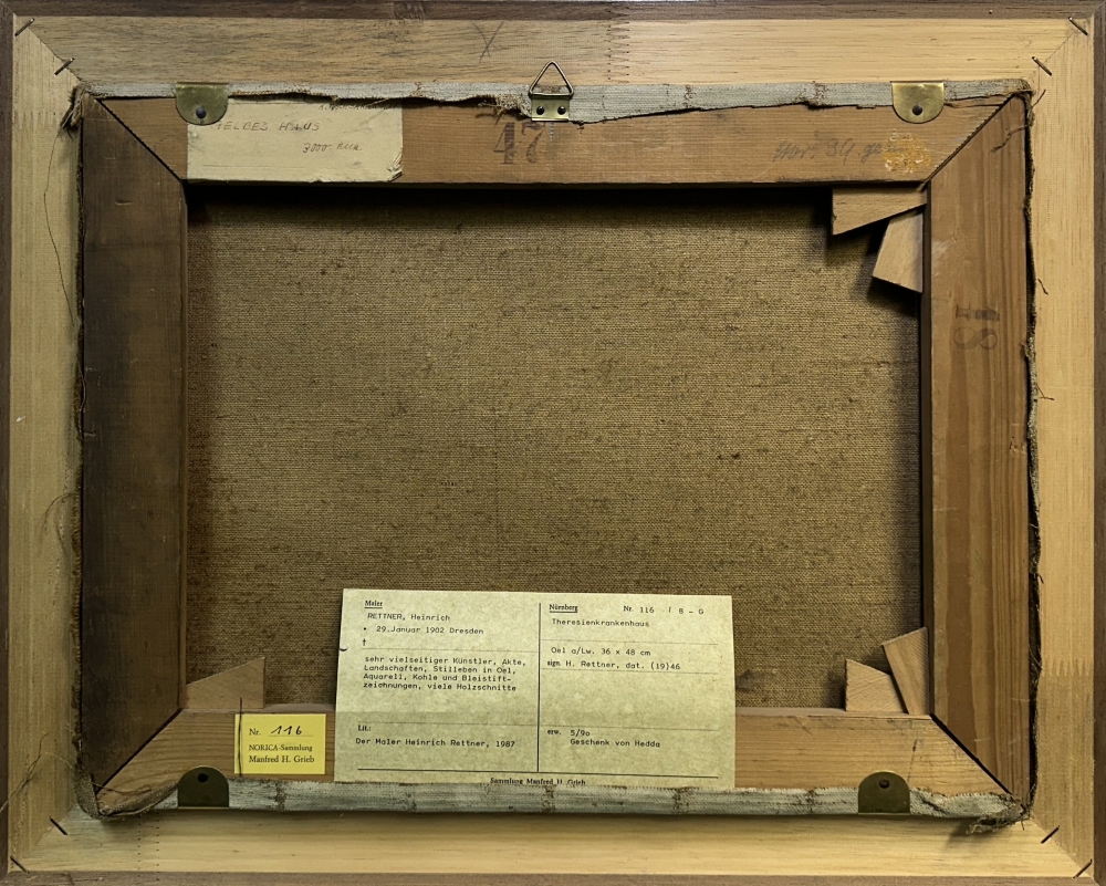 Heinrich Rettner, Theresienkrankenhaus Nürnberg