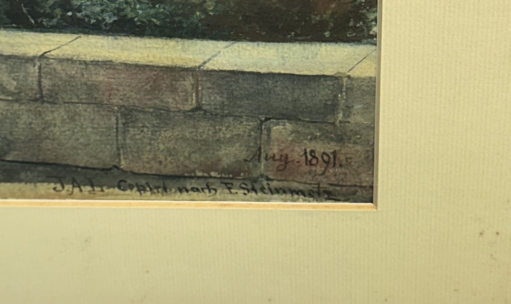 J. A. L, Nürnberg, Festner Tor mit Sinwellturm