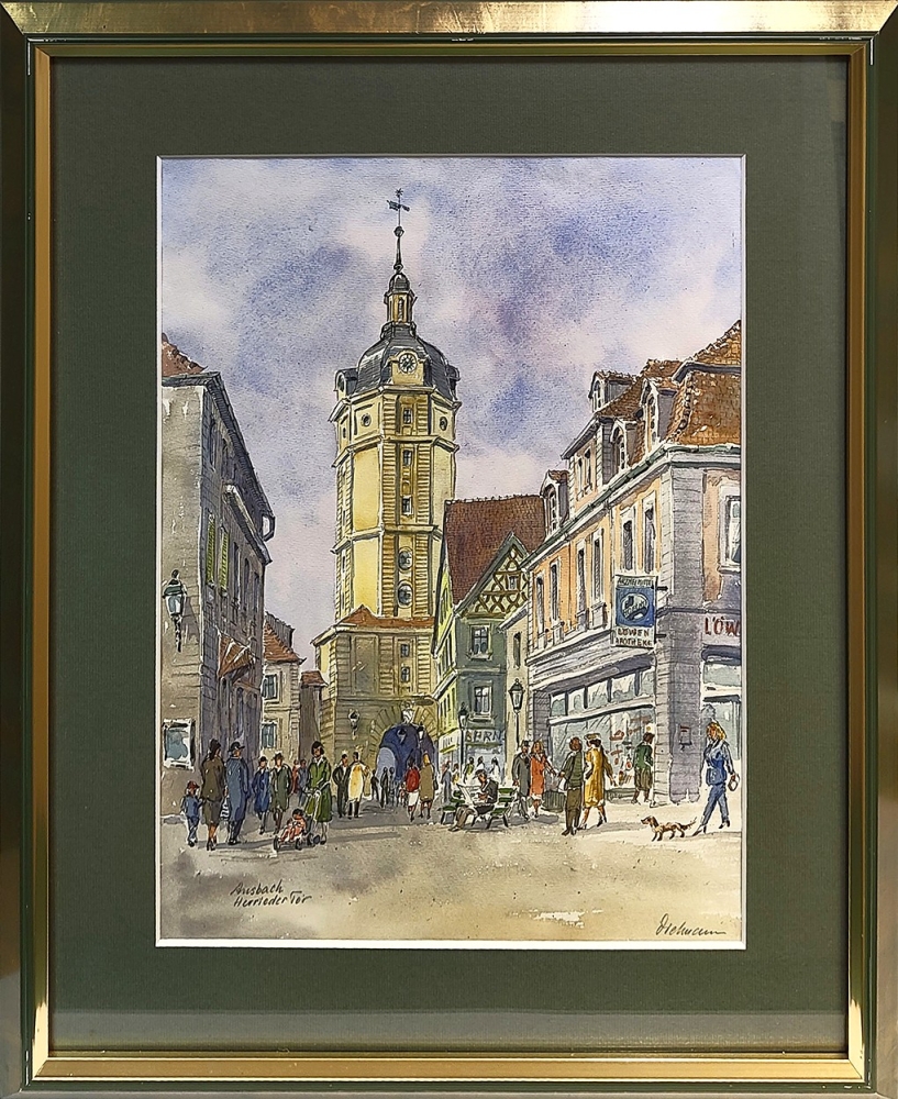 Alfred Karl Dietmann, Herrieder Tor Ansbach