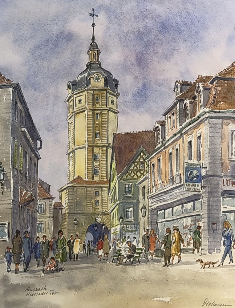 Alfred Karl Dietmann, Herrieder Tor Ansbach