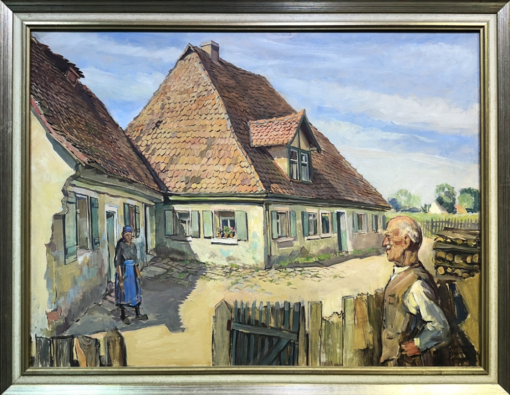 Hermann Thomas Schmidt, Bauernhaus aus der Schwedenzeit