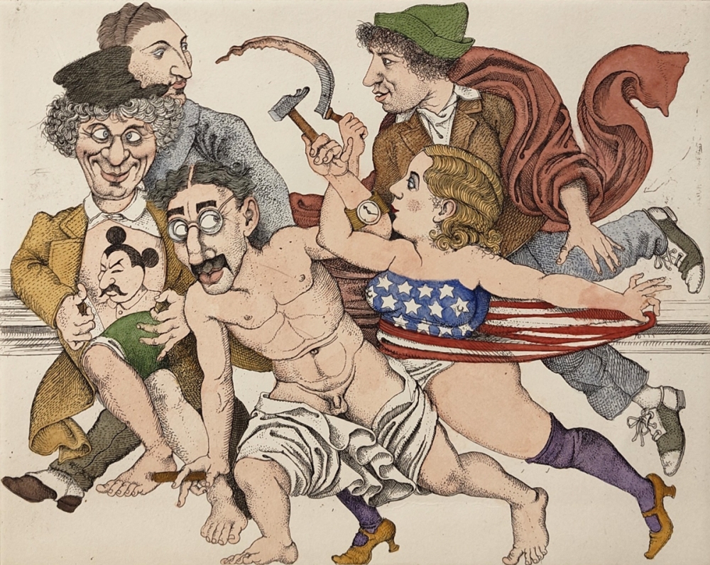 Michael Mathias Prechtl, Die Marx-brothers in Moskau