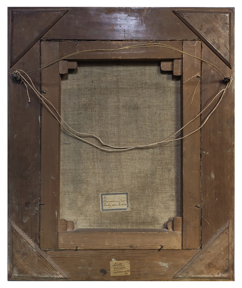 Danish painter, Two Italian girls fetching water on the island of Ischia