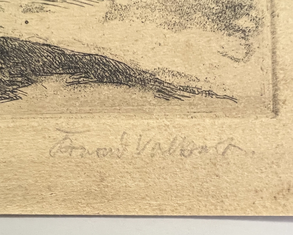 Konrad Volkert, On the Via Apia