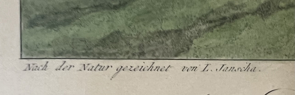 Johann Ziegler, View of the Mouse Tower near Bingen