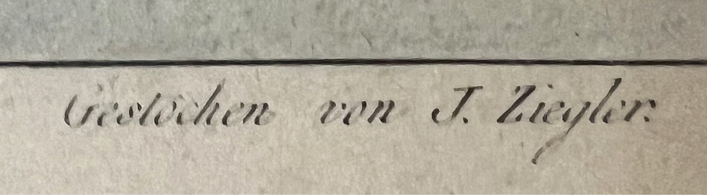 Johann Ziegler, View of the Mouse Tower near Bingen