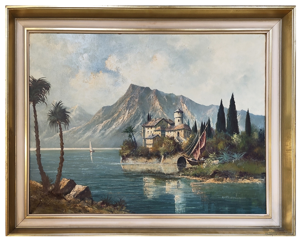 Unbekannter Künstler, Castel Toblino am Tobliner See