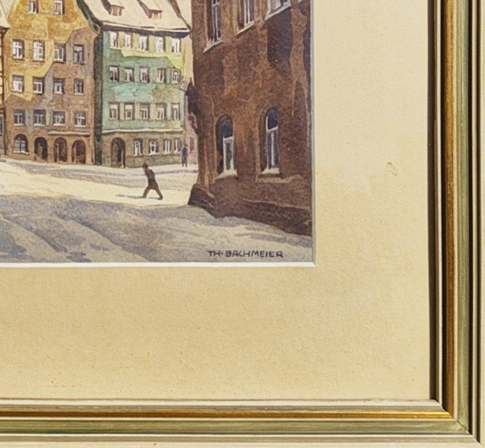 Thomas Bachmeier, Winter View of Nuremberg Castle