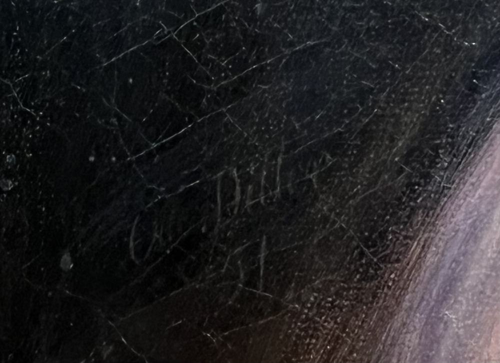 Otto Diller, Portrait of a Girl 1851