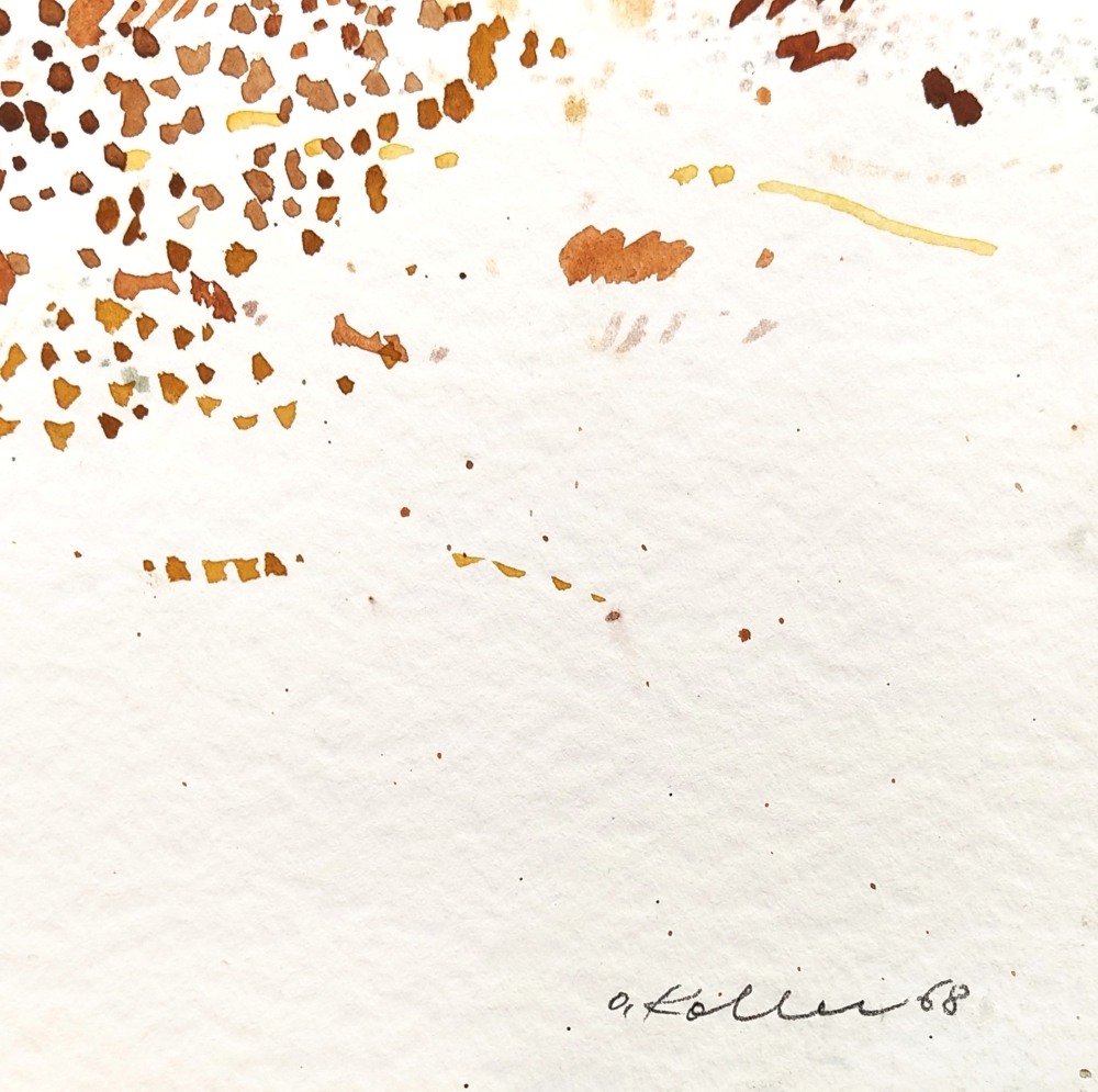 Oskar Koller, Abstract dotted composition
