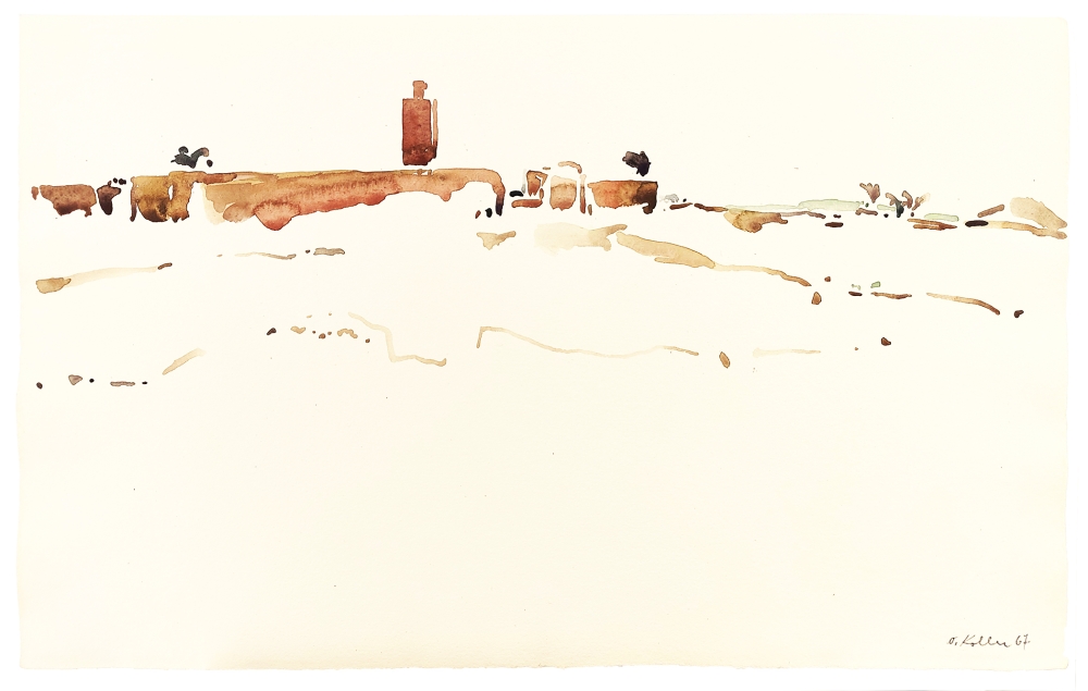 Oskar Koller, Abstract Landscape