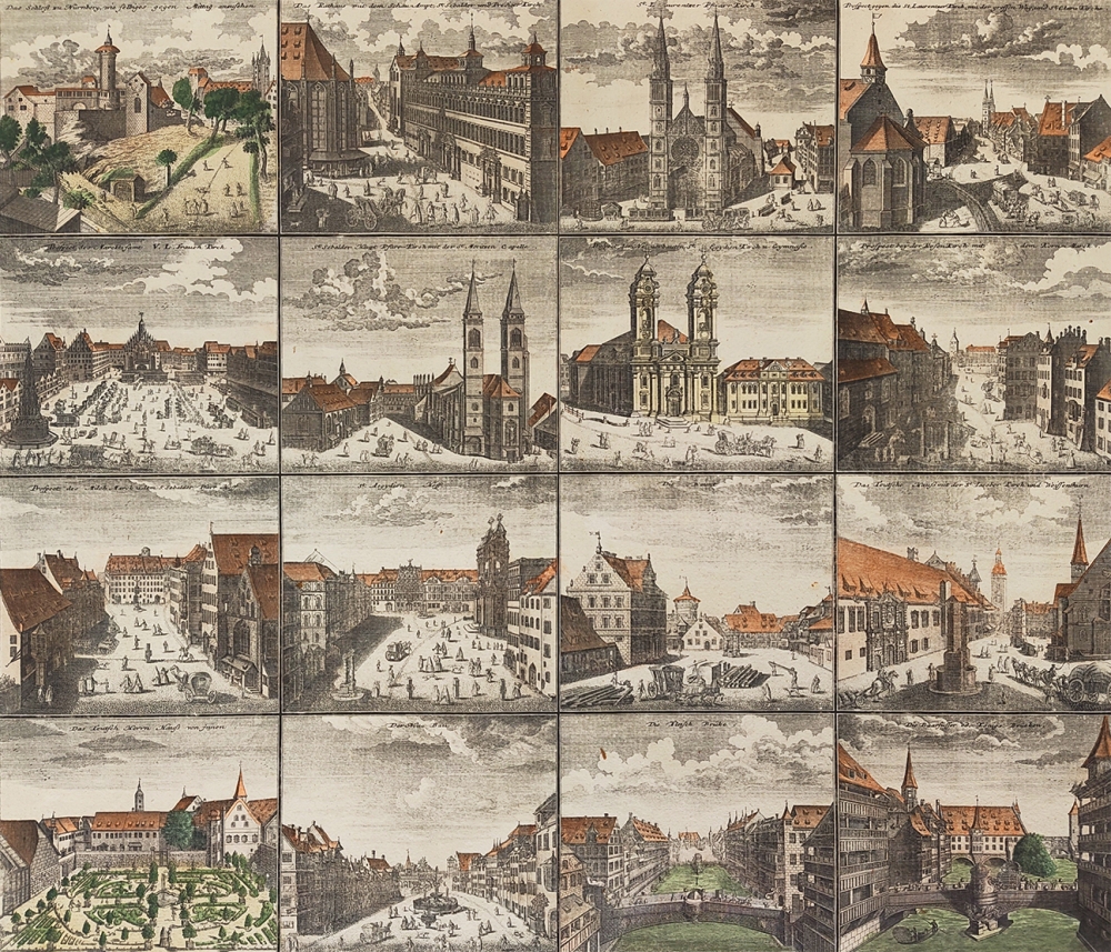 Johann Baptist Homann, Prospectus Norimbergenses