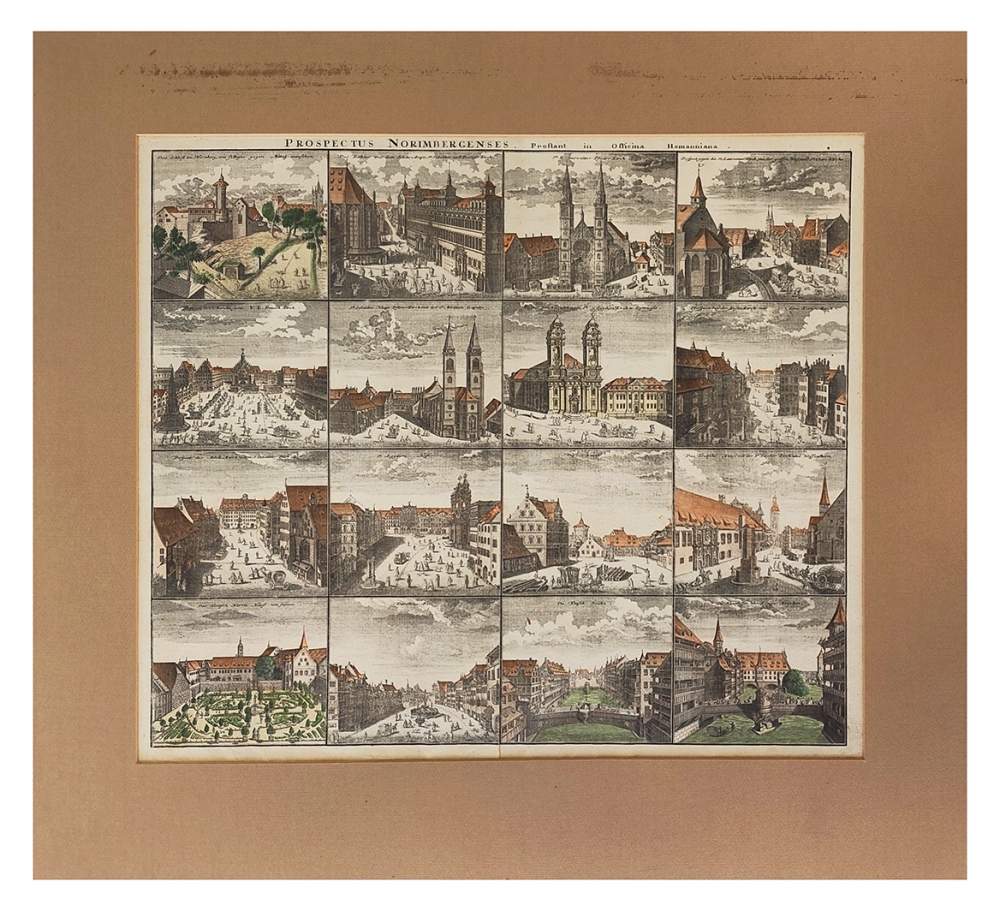 Johann Baptist Homann, Prospectus Norimbergenses
