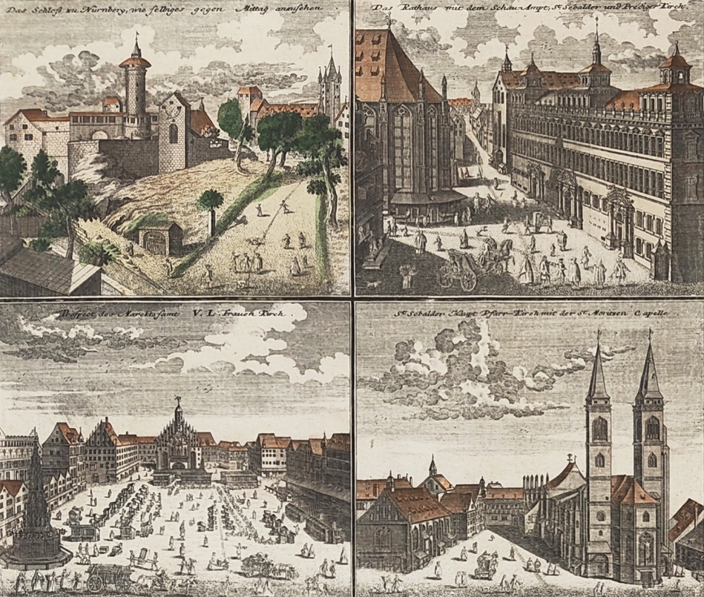 Johann Baptist Homann, Prospectus Norimbergenses